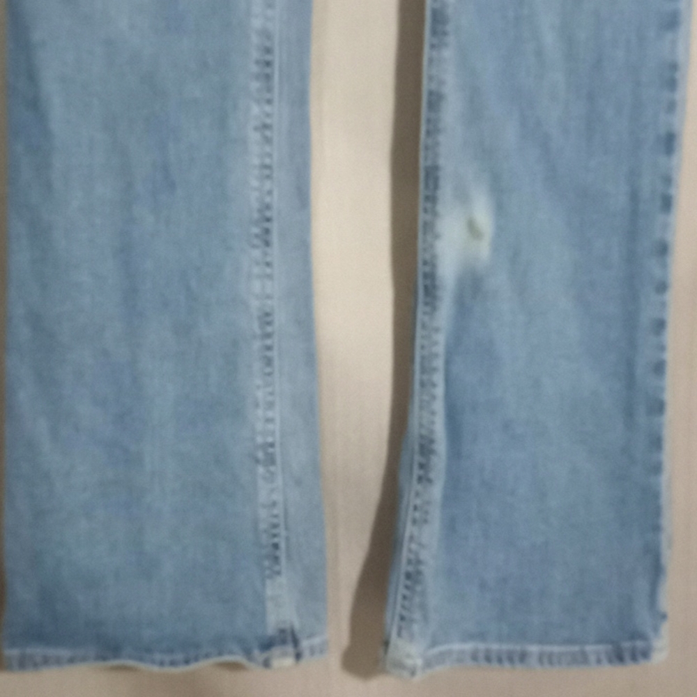 Hollister women's sz 1R distressed jeans (961) - Picture 4 of 9